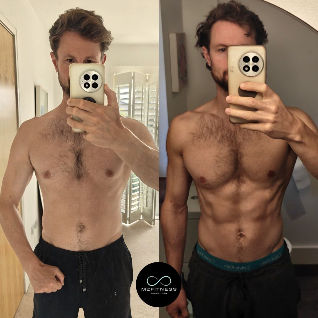 Client body transformation - before and after