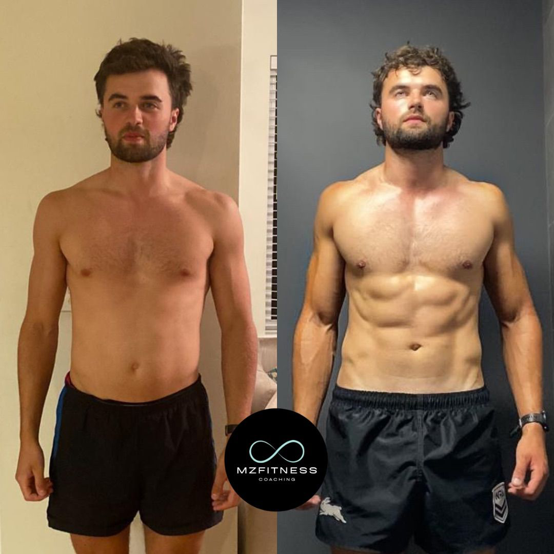 Client body transformation - before and after